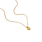 Dråben halskæde 18k forgyldt