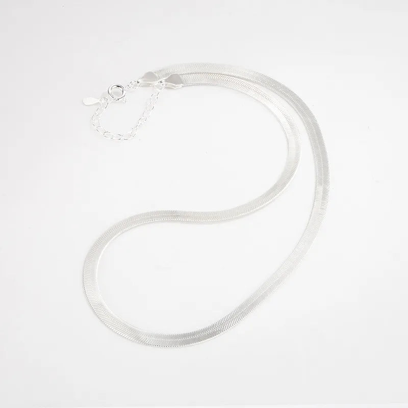 Serpentine Halskæde sølv