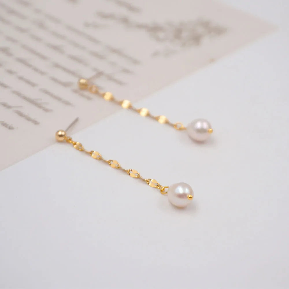 White Pearl 18k forgyldt