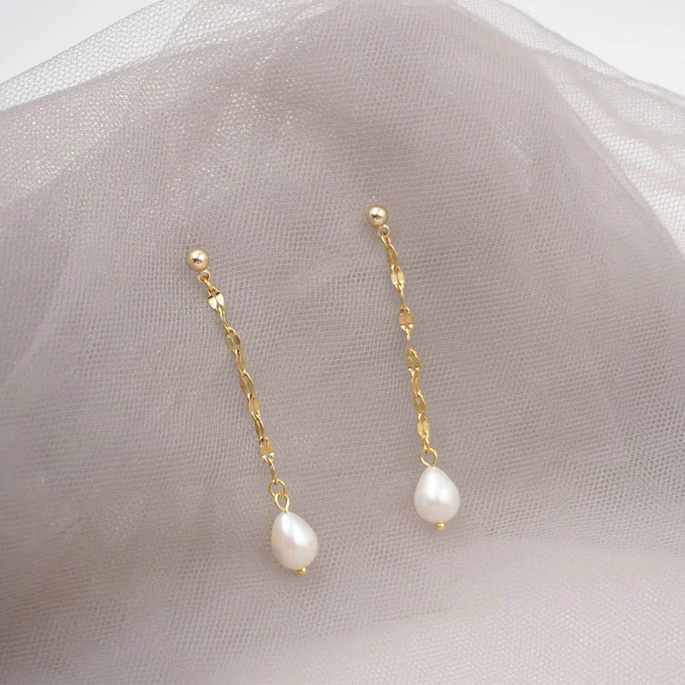 White Pearl 18k forgyldt